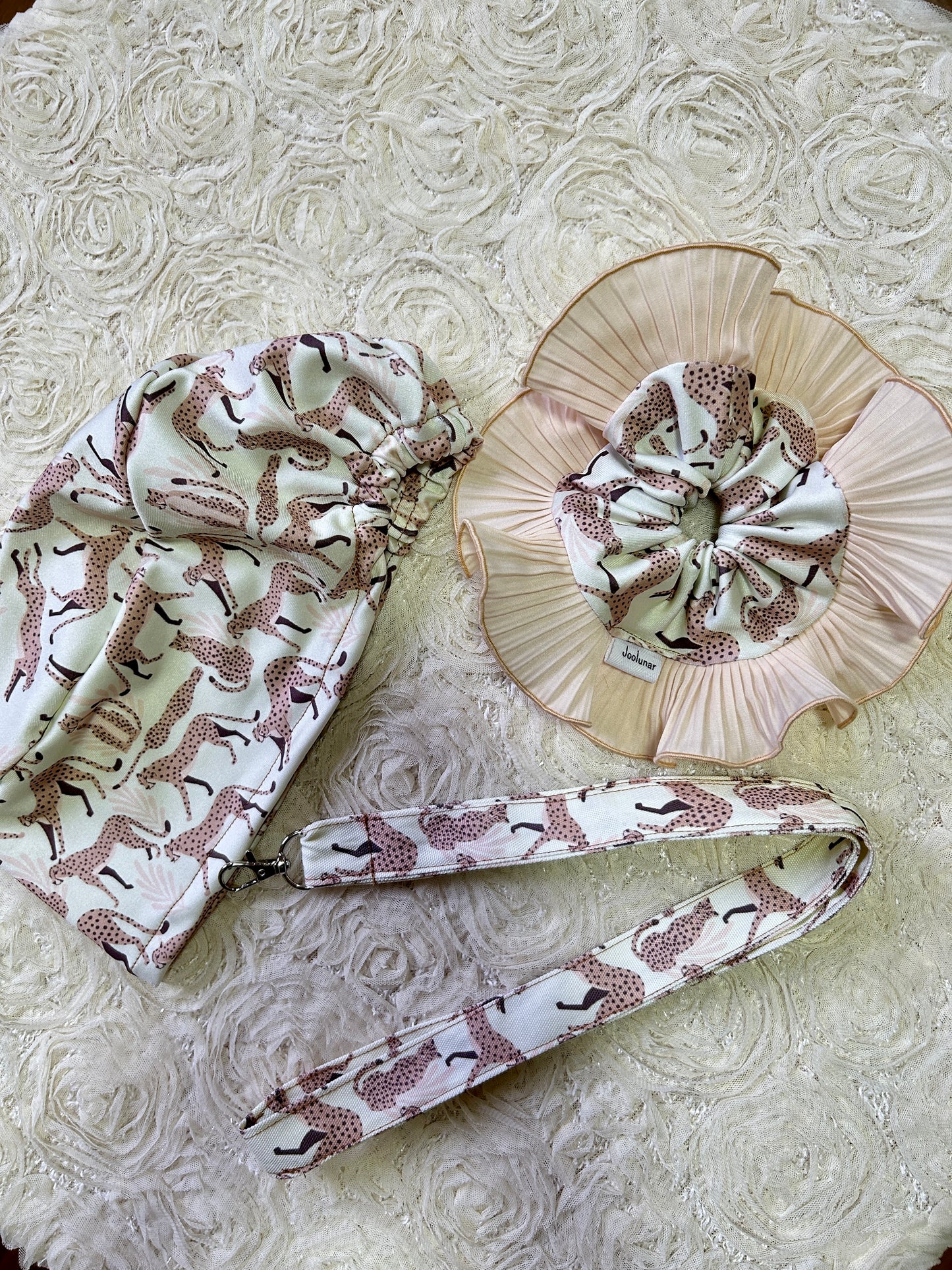 Conjunto beige leopardo