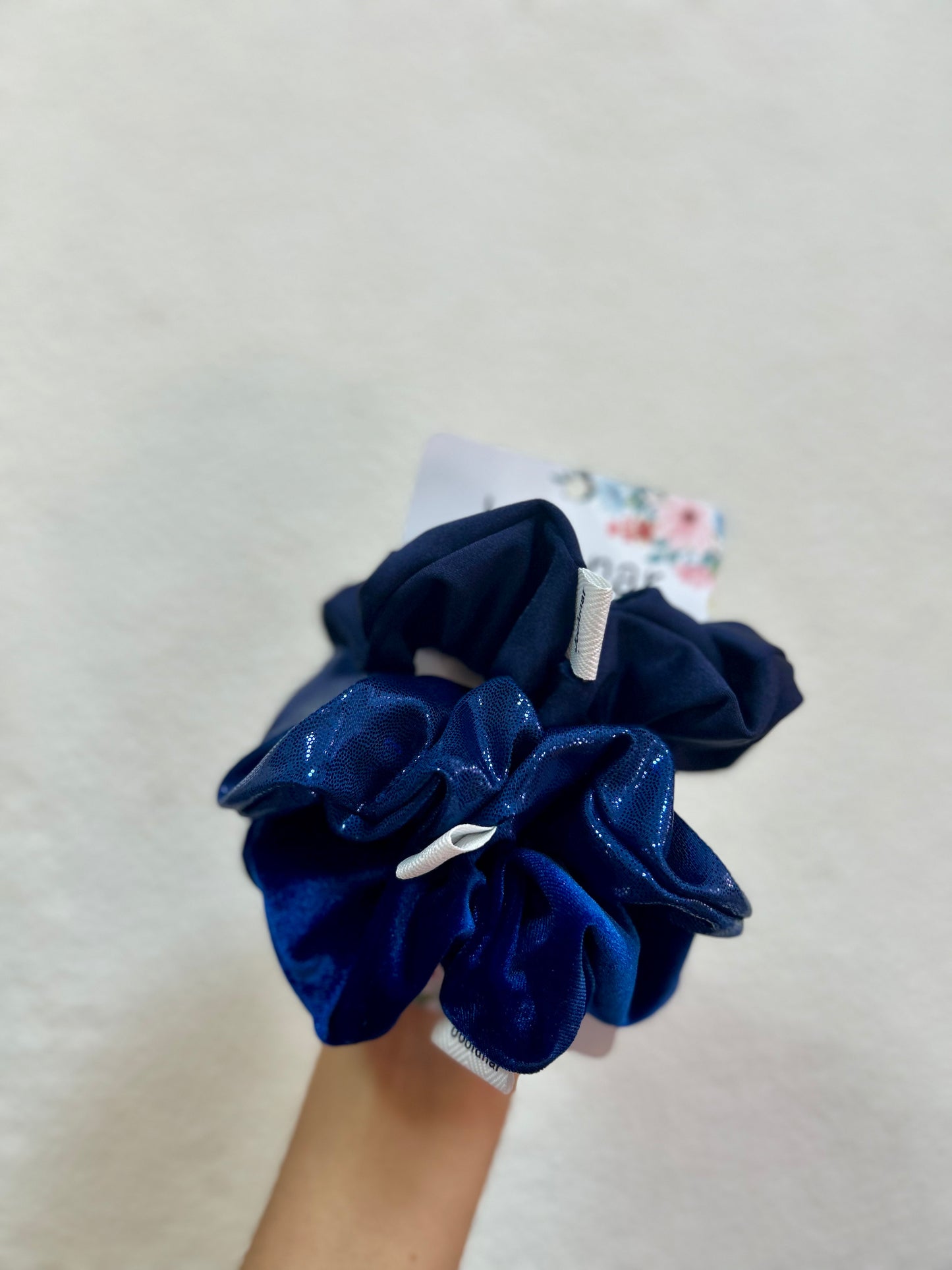 Pack Scrunchie azul 3 unidades