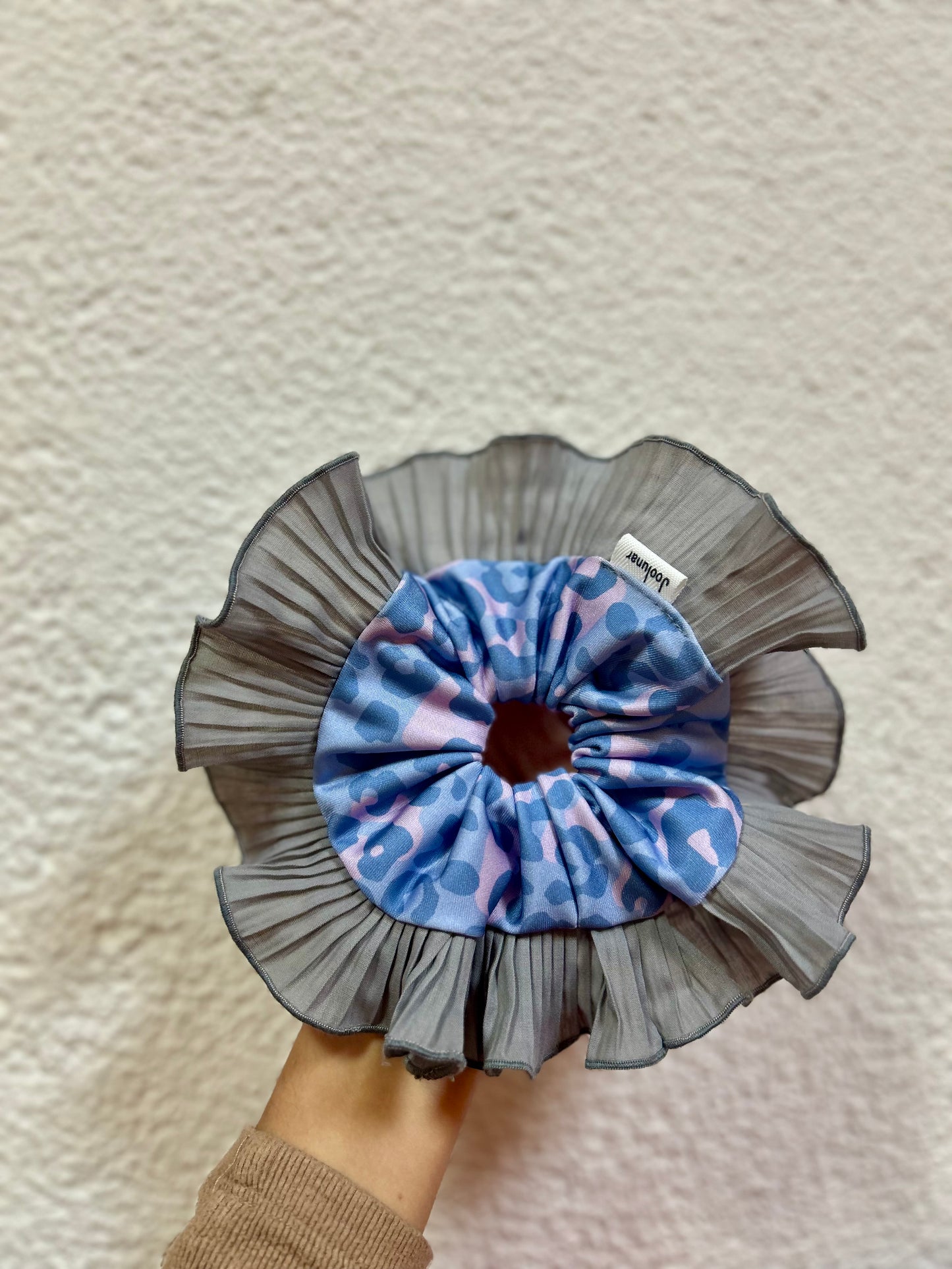 Rumba gris print celeste