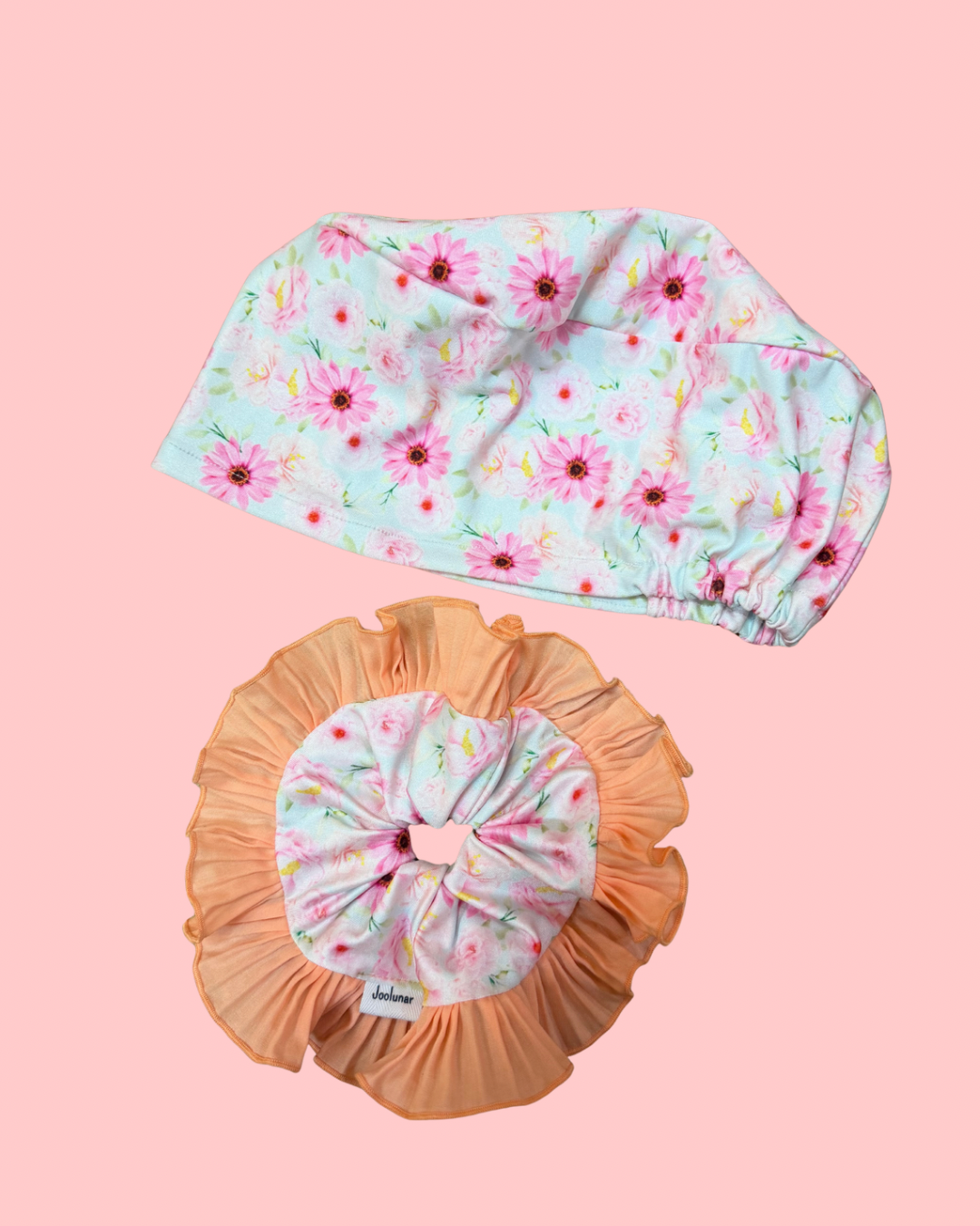 Conjunto Damasco flores