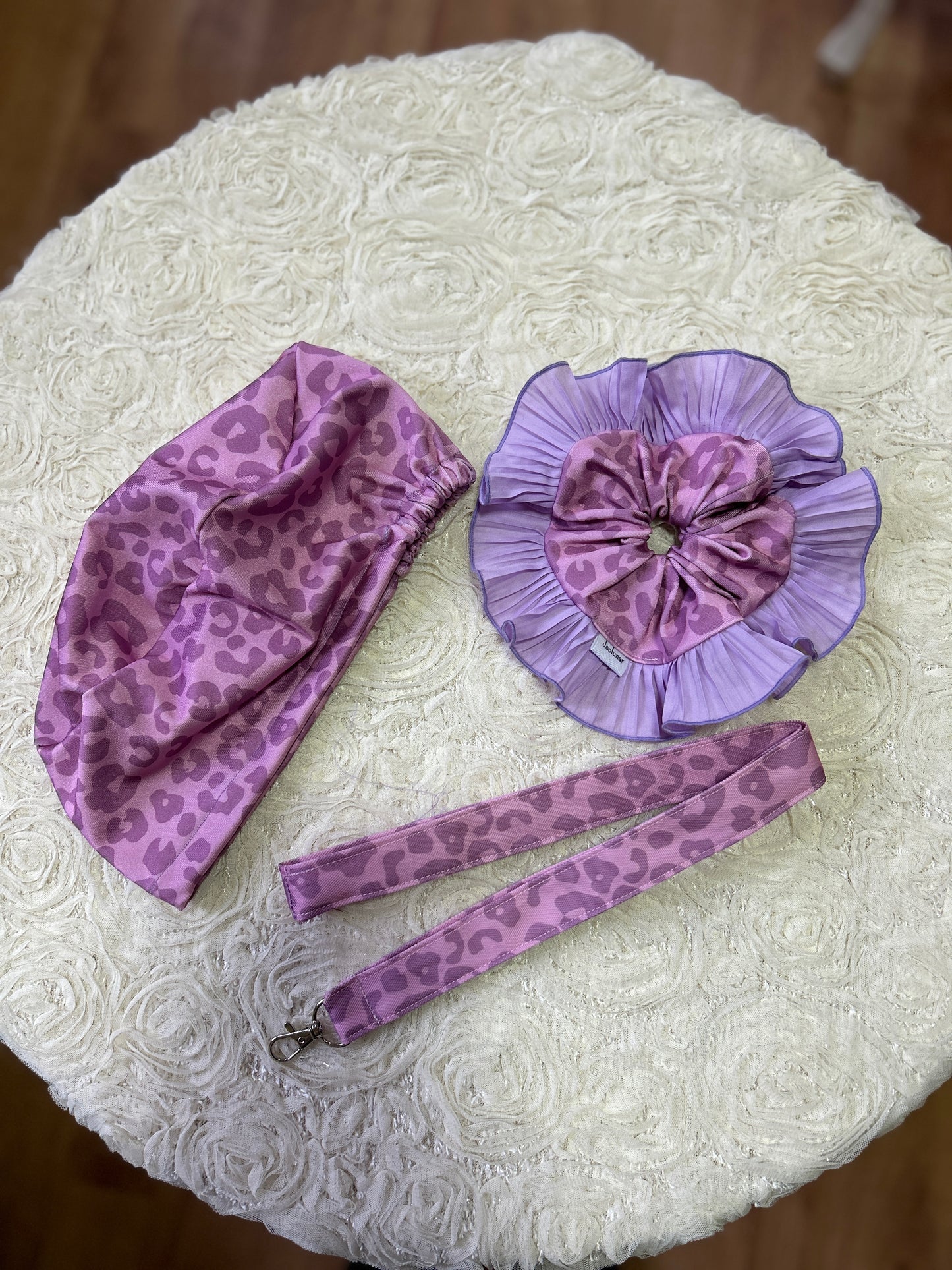 Conjunto lila print palo rosa