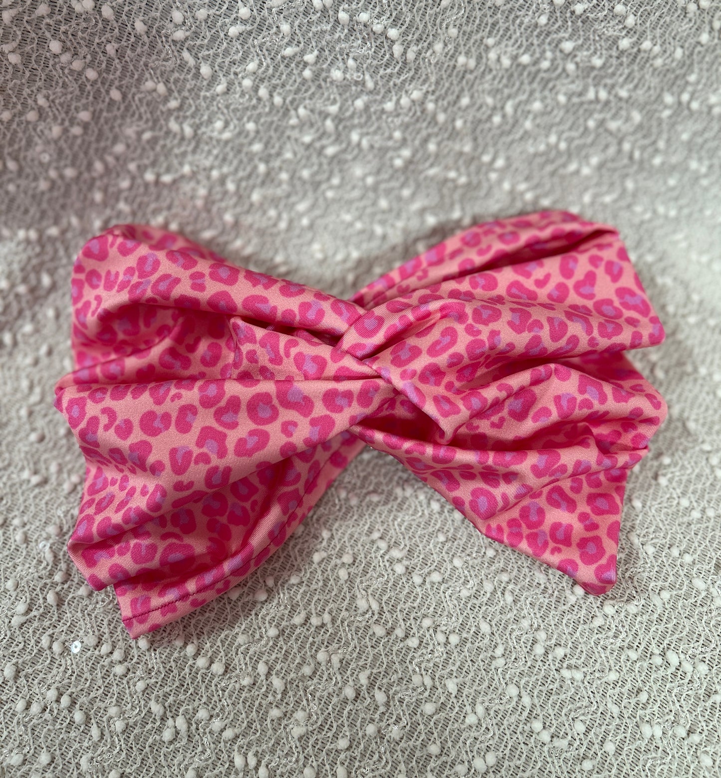 Turbante fucsia print