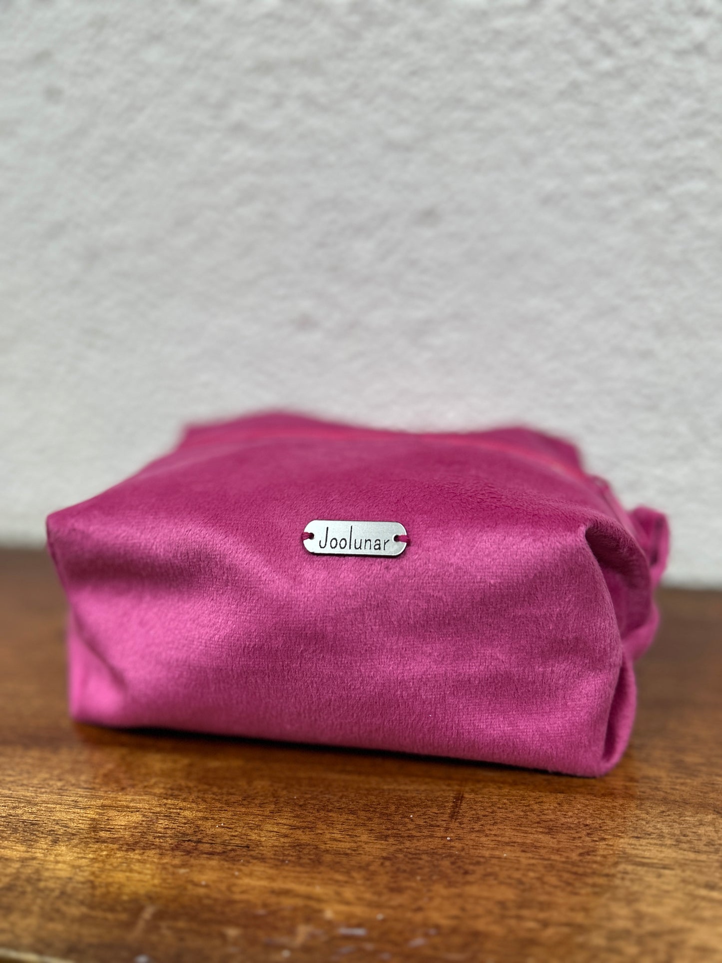 Neceser felpa fucsia