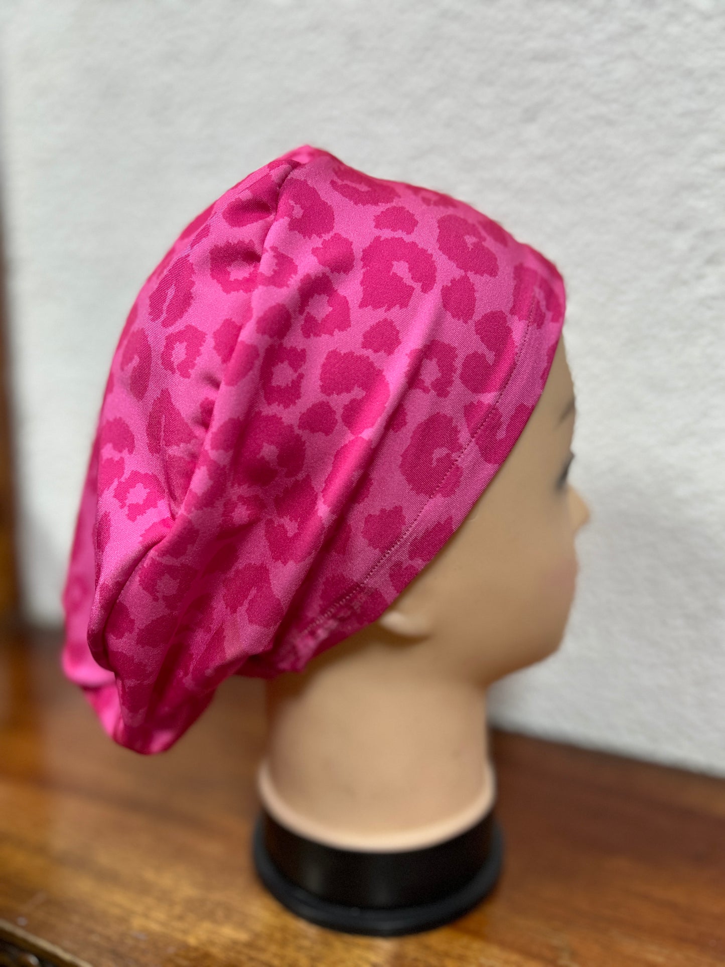 Cofia fucsia Print grande