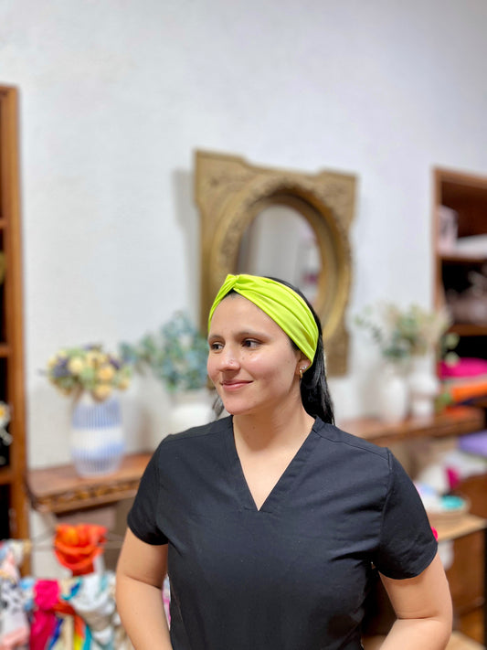 Turbante verde