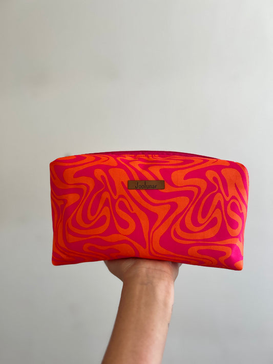 Neceser fucsia / naranjo