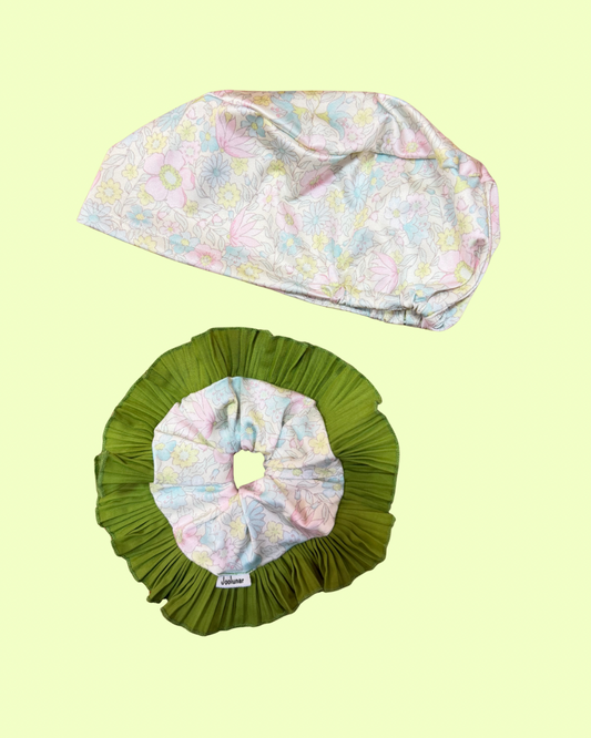Conjunto verde musgo