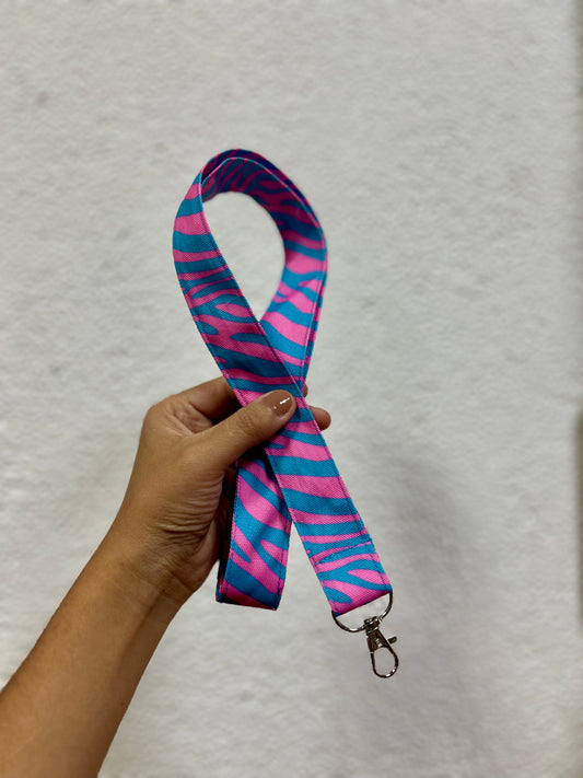 Landyard fucsia/calipso