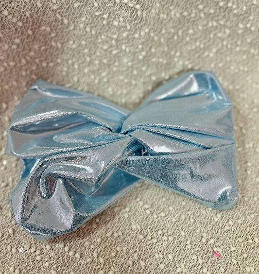 Turbante celeste brillos