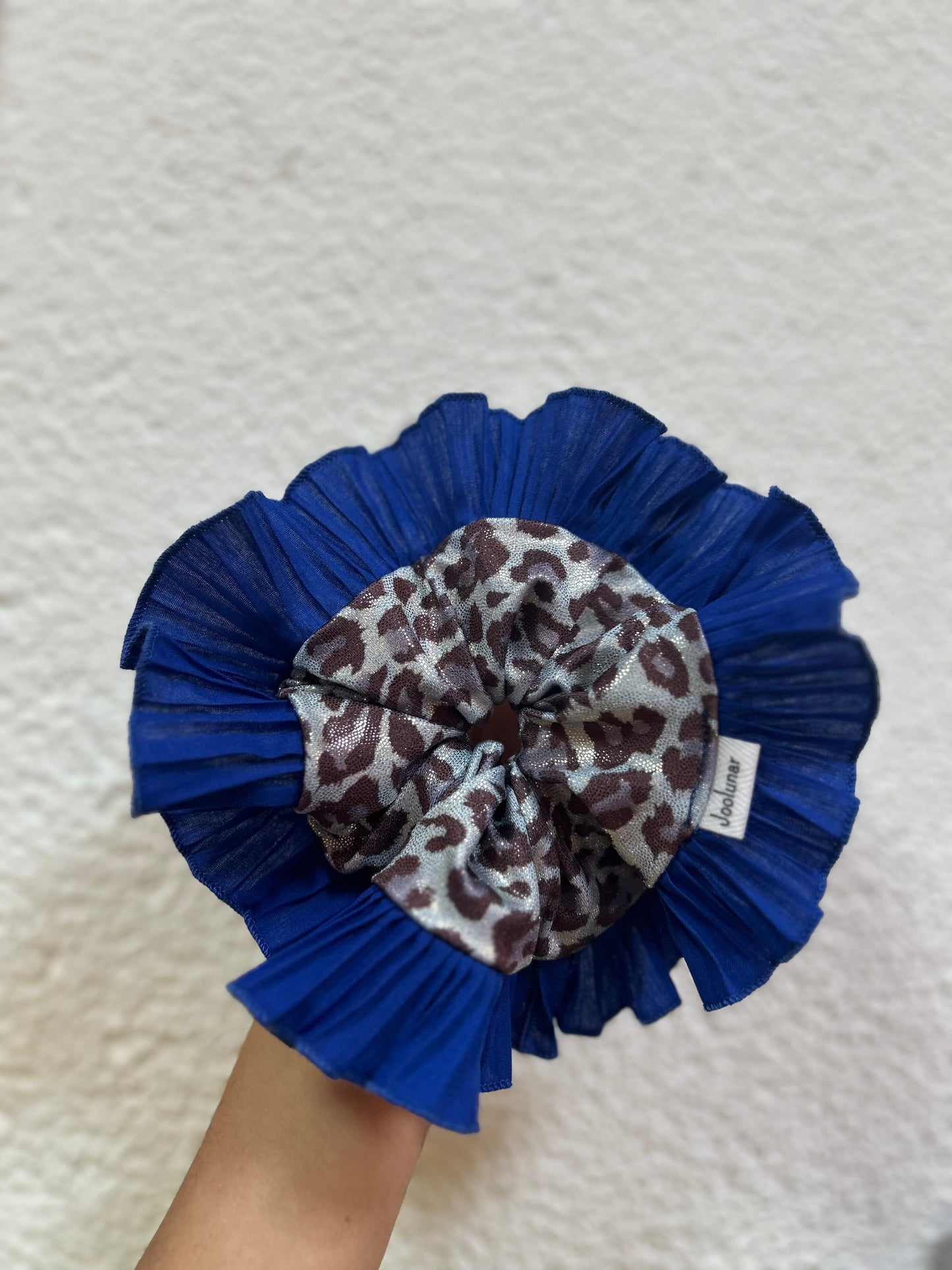 Azul rey print brillo