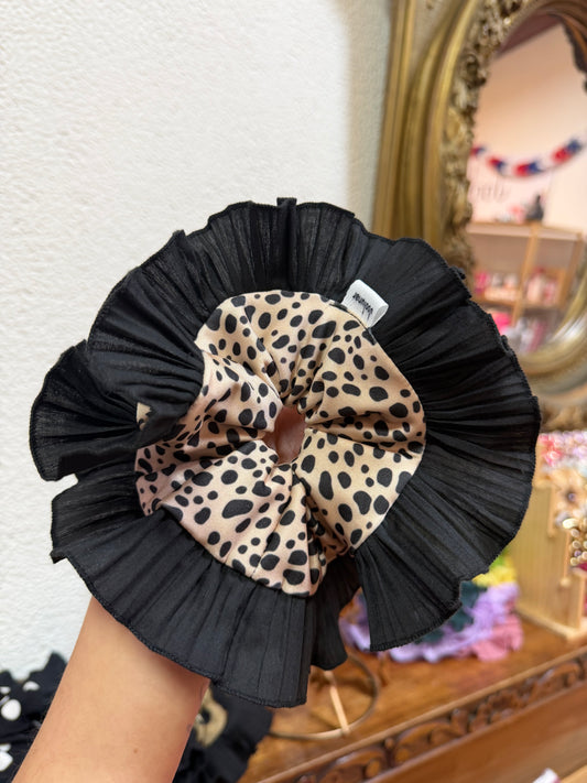 Rumba print negro/beige