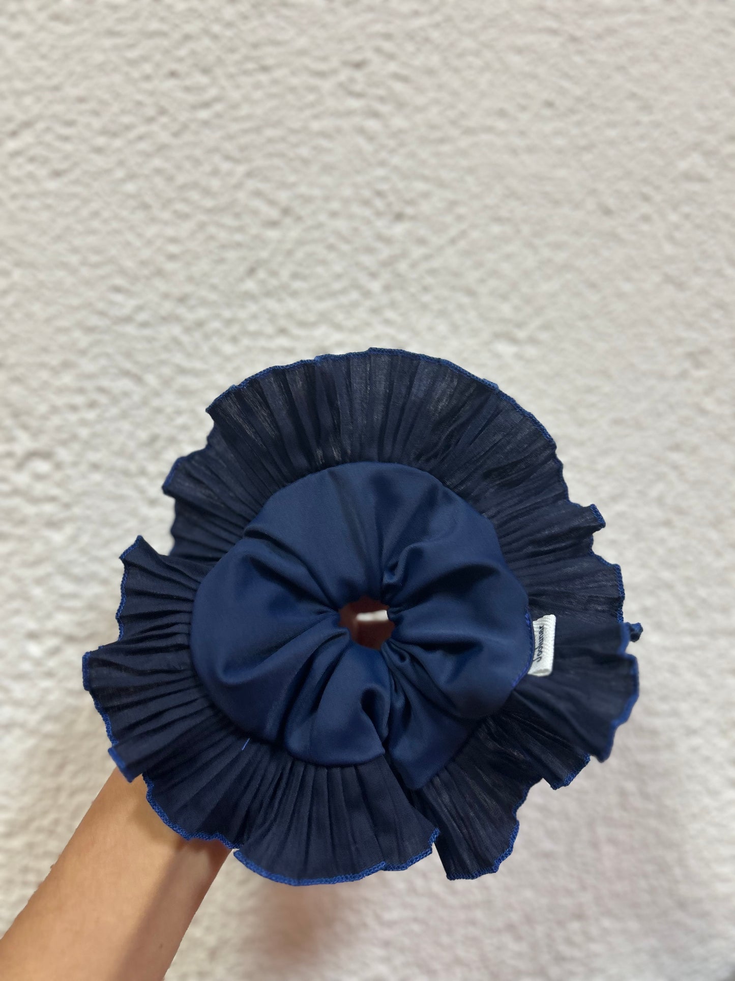 Rumba azul marino lisa