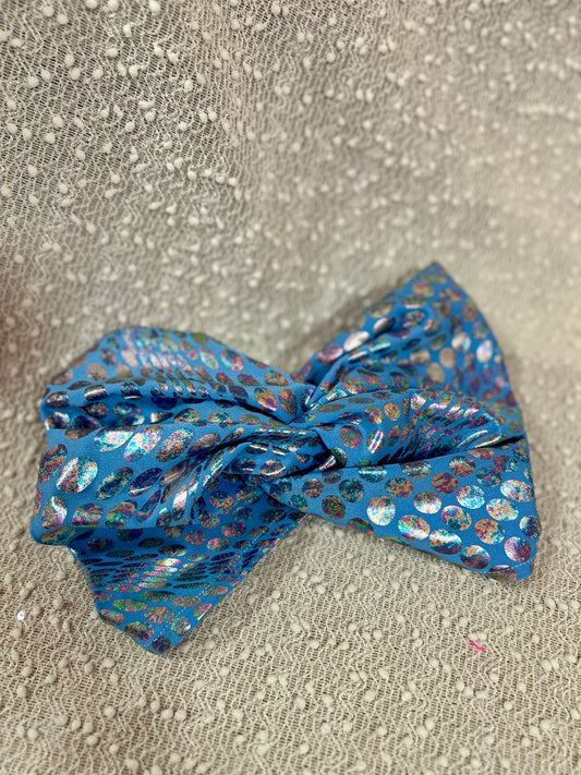 Turbante celeste