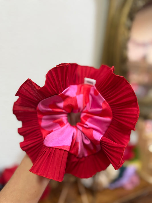 Rumba roja con fucsia