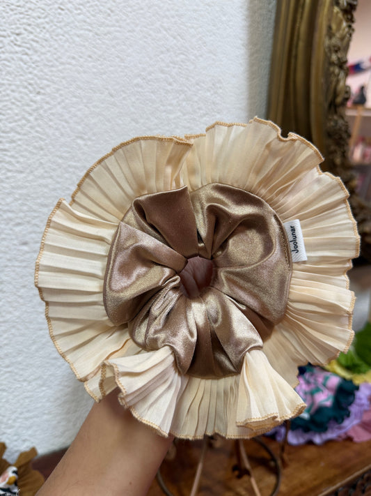 Rumba beige lycra satinada