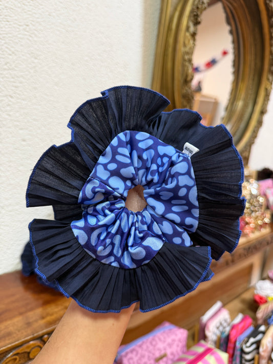 Rumba azul marino print