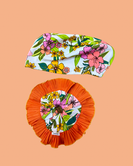 Conjunto flores Naranjo