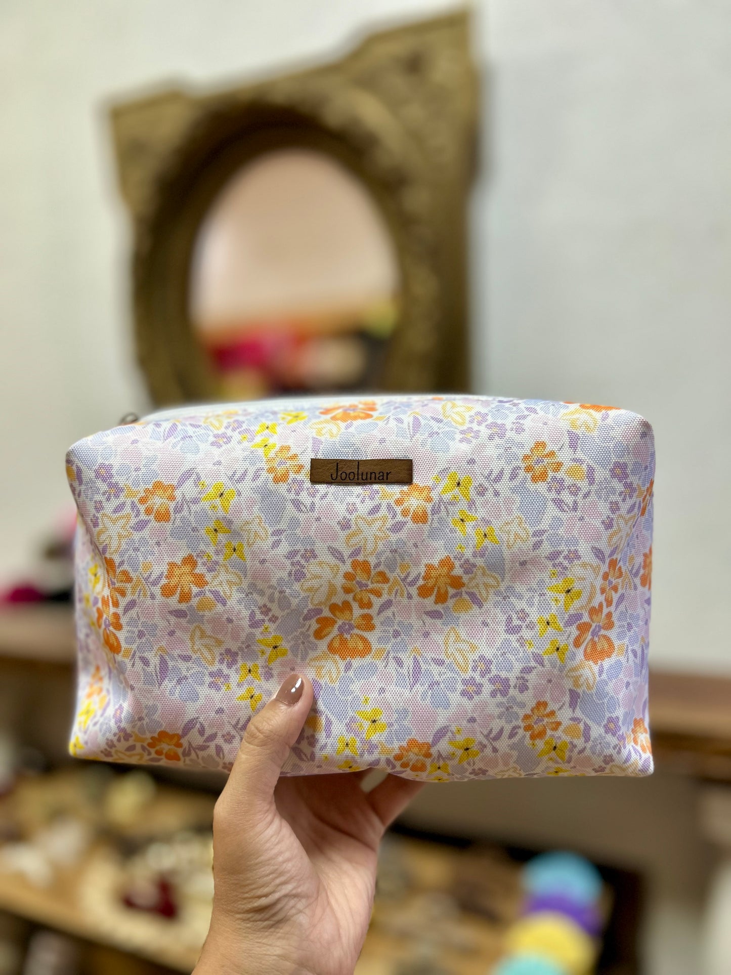 Neceser flores pequeñas