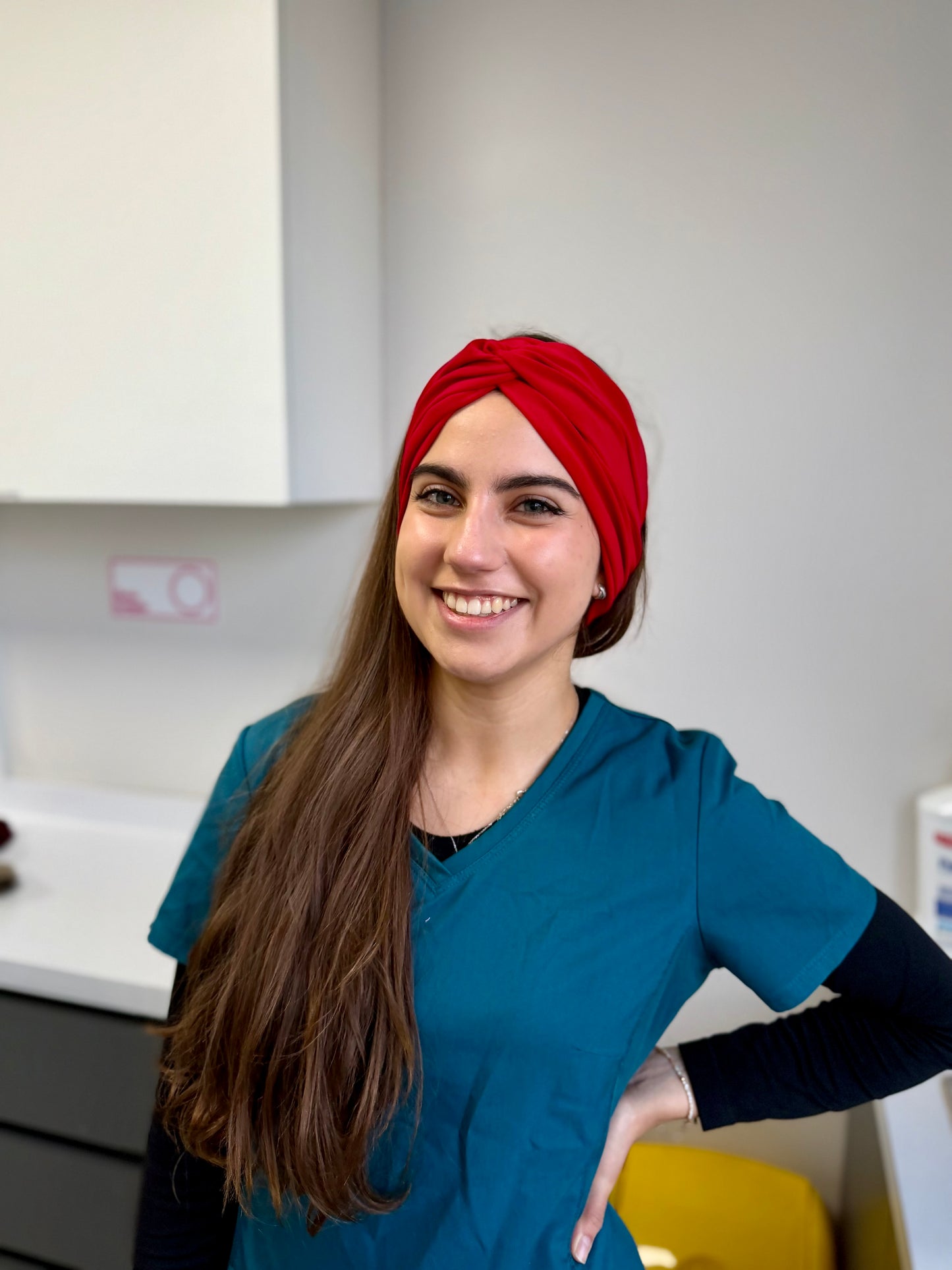 Turbante rojo