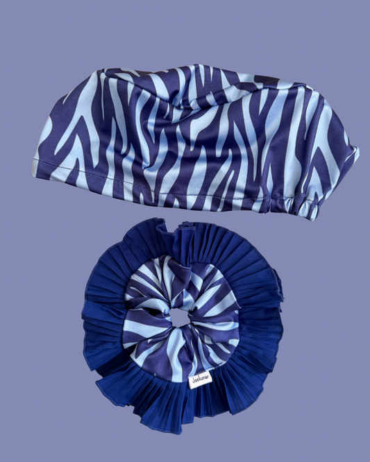 Conjunto azul rey