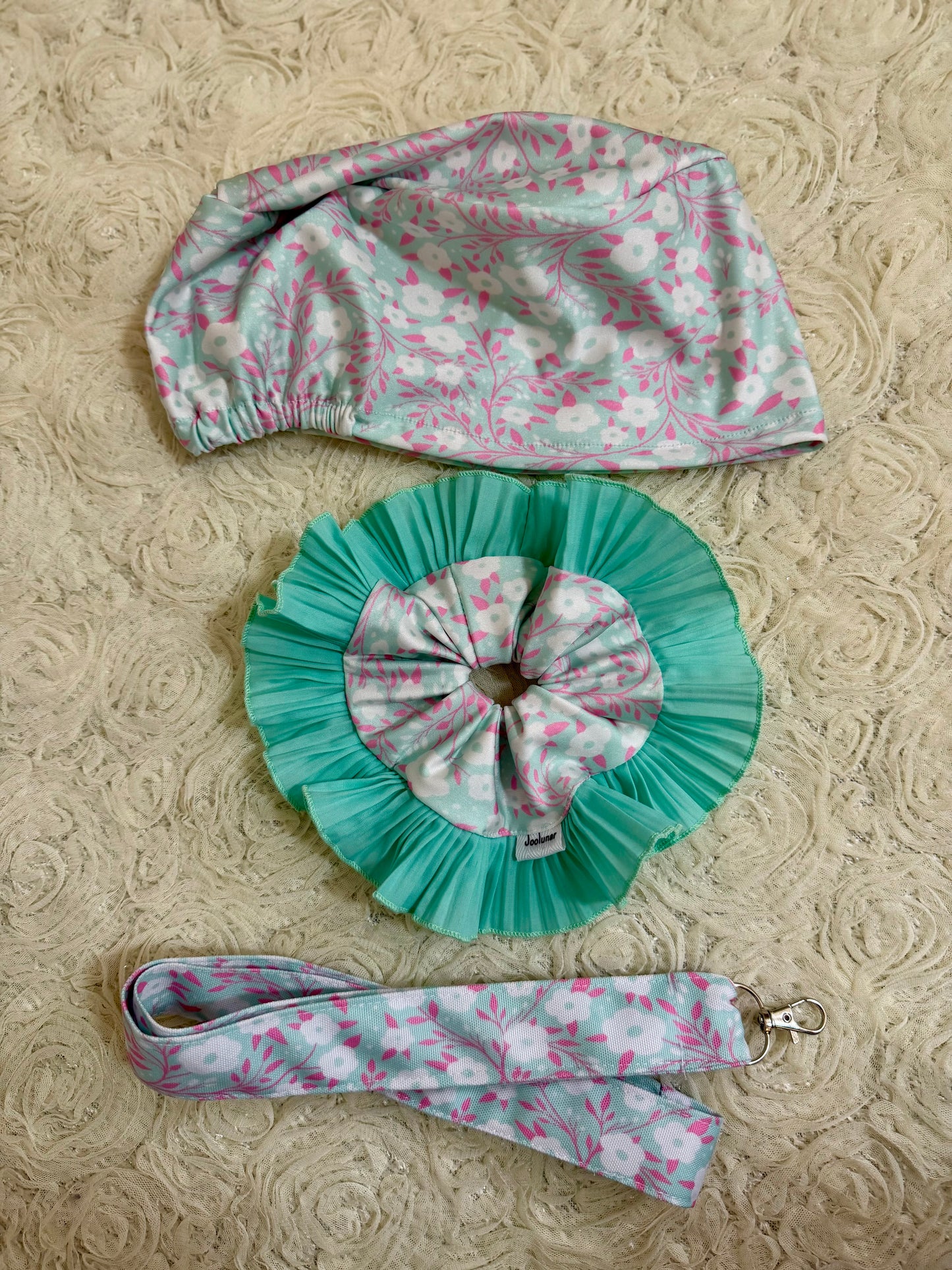 Conjunto verde agua