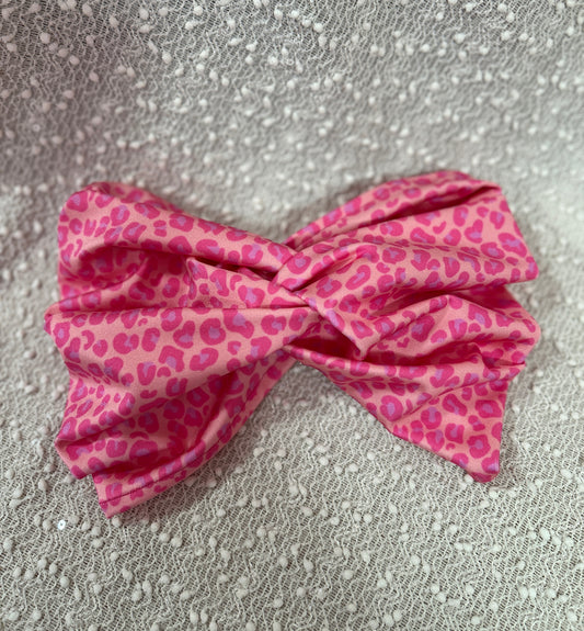 Turbante fucsia print
