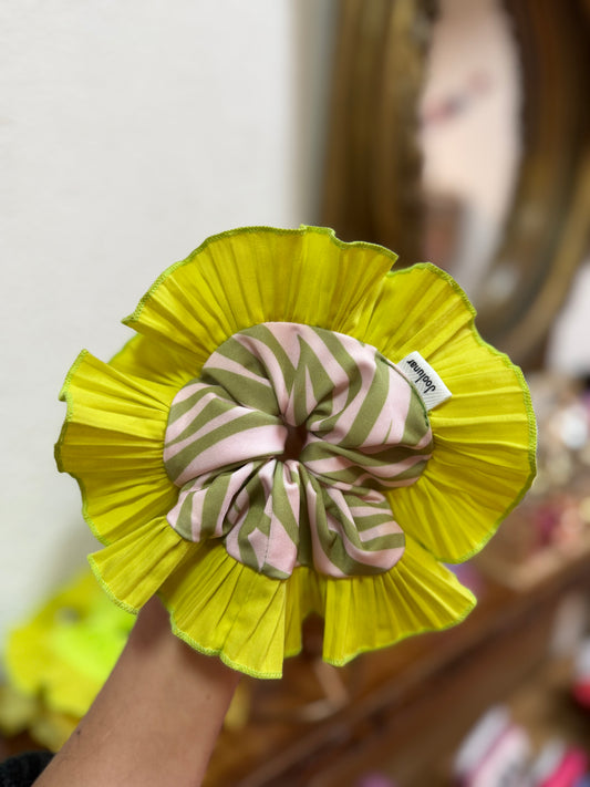 Rumba verde limón cebra