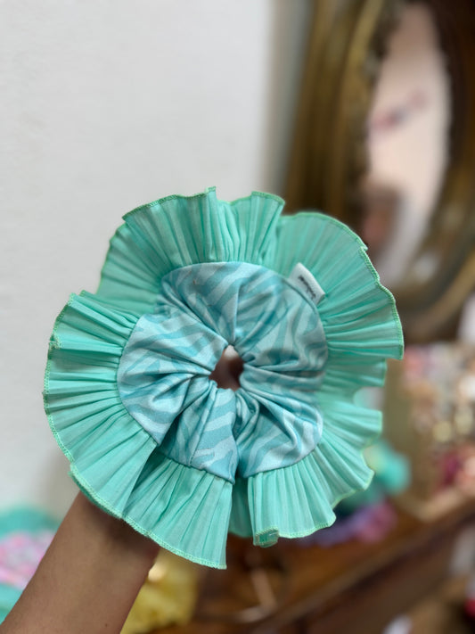 Rumba verde agua cebra