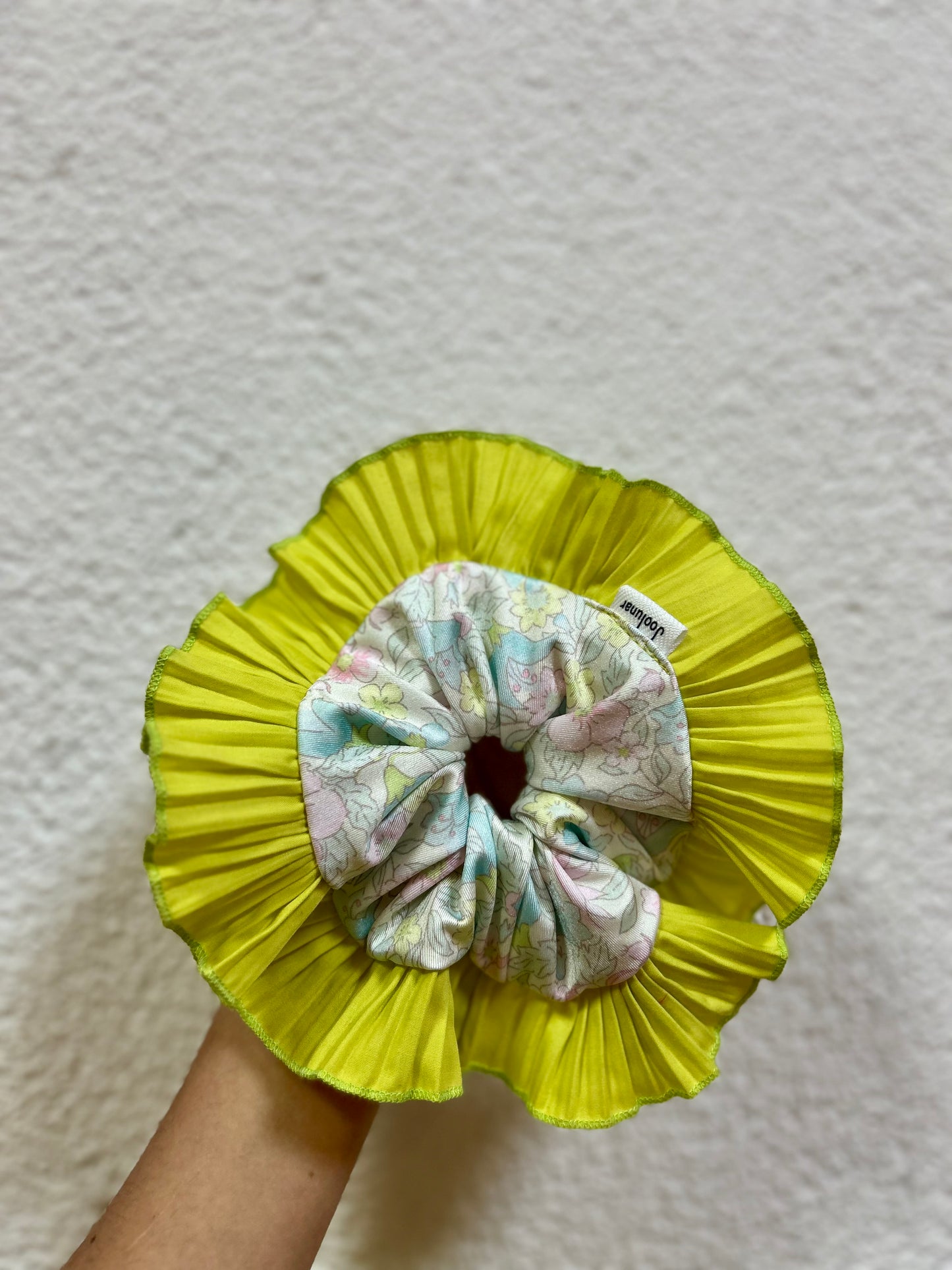 Rumba flores verde pistacho