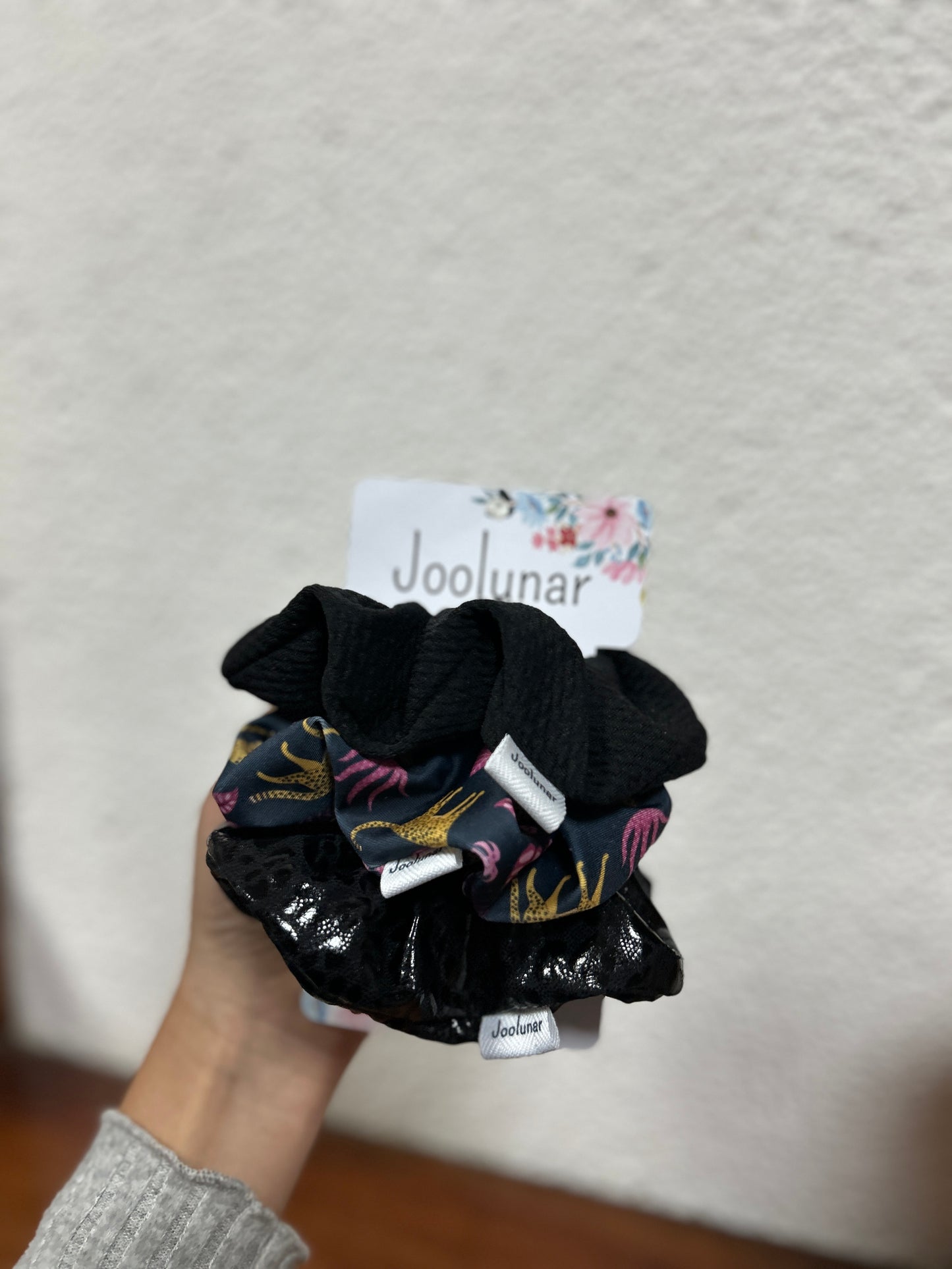 Pack scrunchie negro