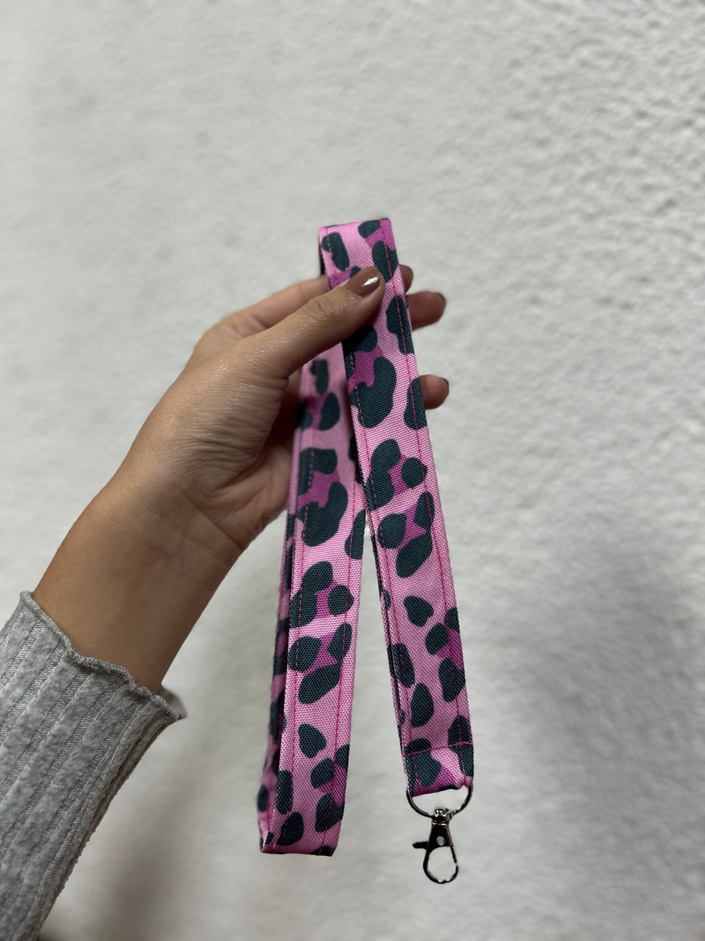 Landyard fucsia print